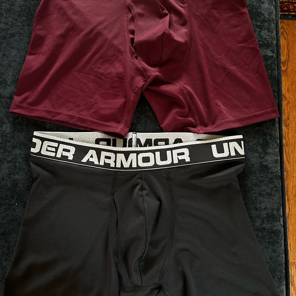 Two pair M men’s Under Armour underwear